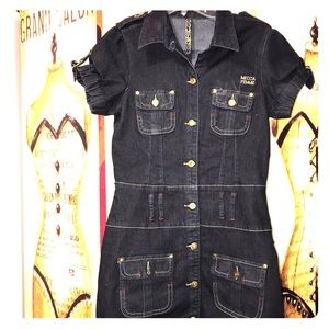 Mecca Femme dark denim dress- Juniors LG